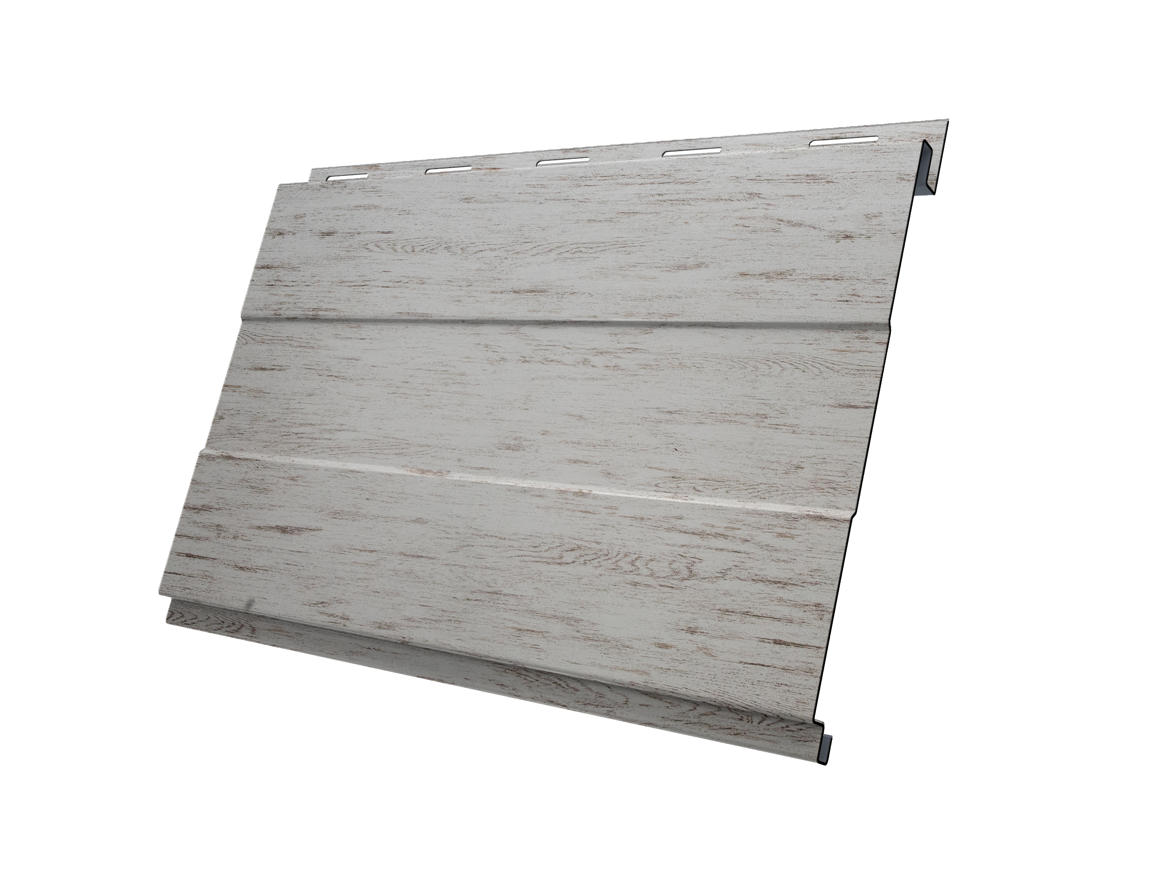 Софит Вертикаль 0,2 prof Grand line 0,45 Print Elite Snow Wood TwinColor