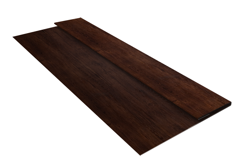Планка стартовая Блок-Хаус new Grand Line 0,45 Print Premium Cherry Wood Fresh TwinColor (2м)