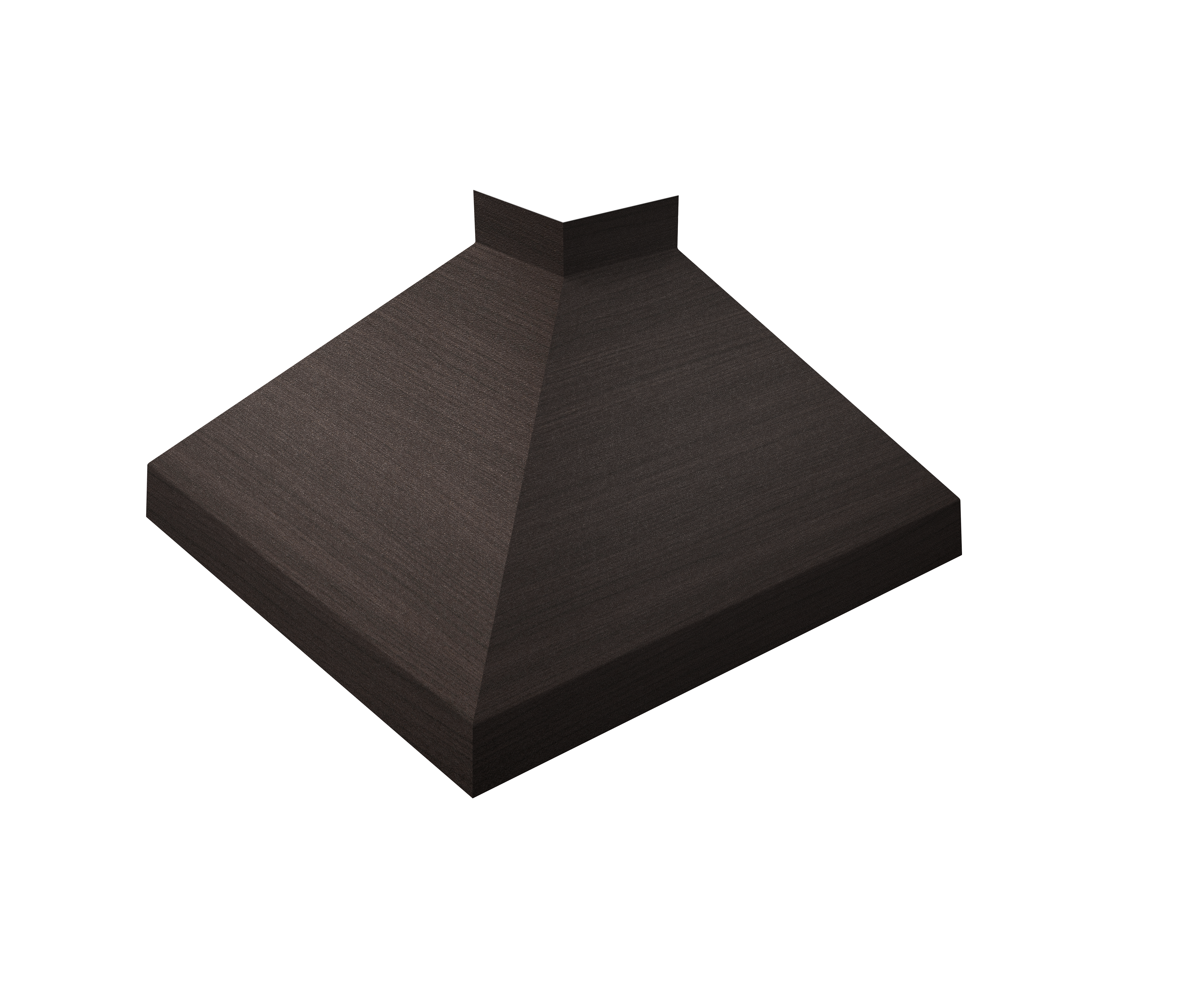 Угол отлива внешний 250 0,45 Print Elite с пленкой Coffee Wood TwinColor
