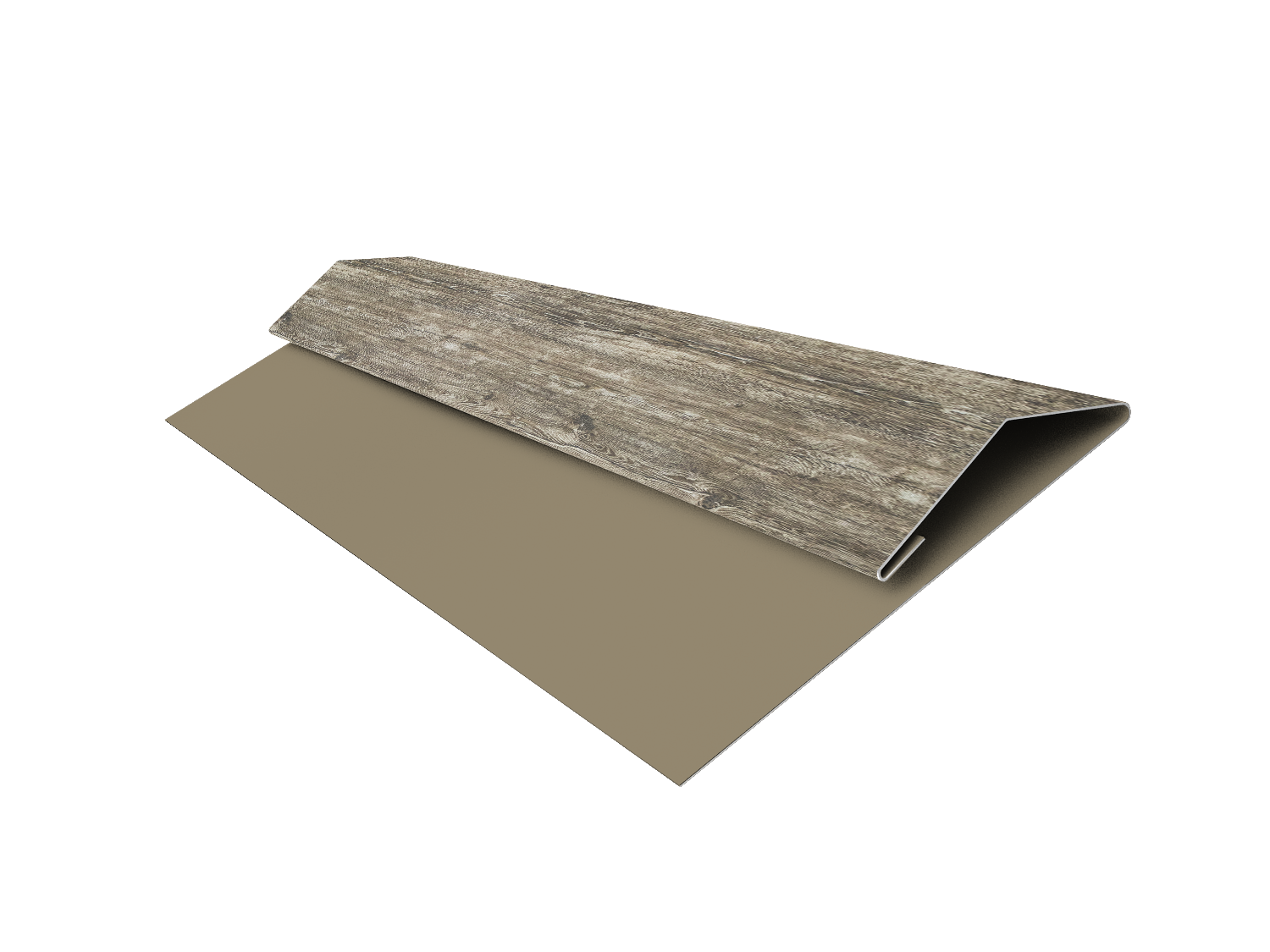 Планка стартово-финишная Экобрус Grand Line 0,45 Print Elite Nordic Wood TwinColor (3м)