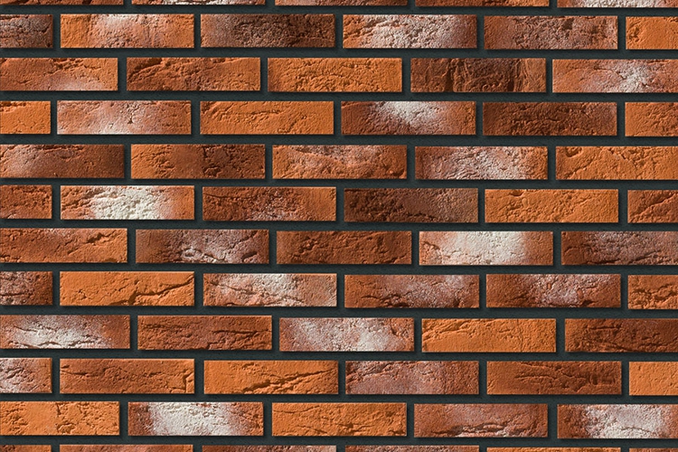 Рядовая плитка Leonardo Stone Париж-2 гипс 490 с расшивкой 1,2 см