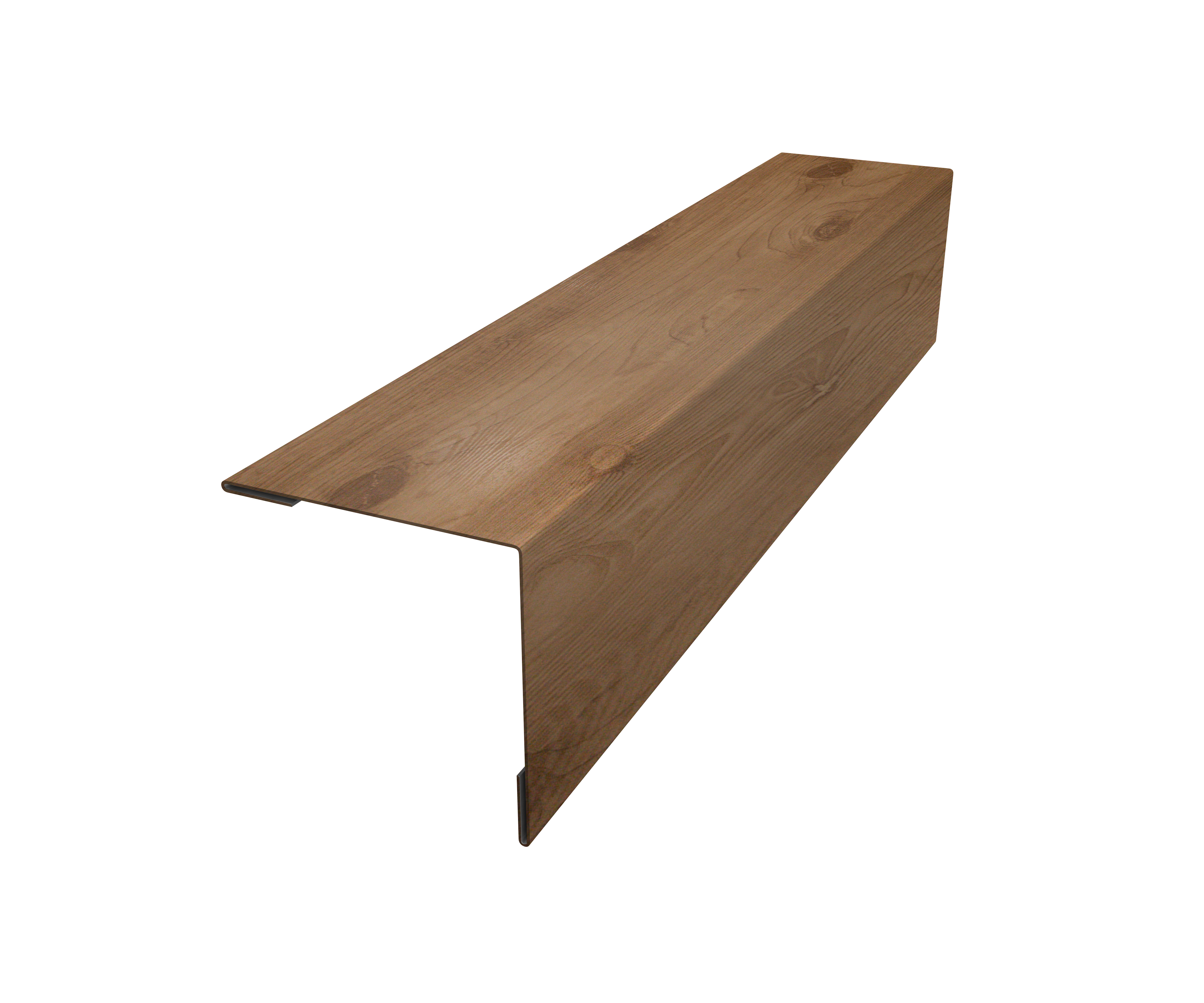 Планка завершающая 50х50 жалюзи Milan 0,45 Print Premium Pine Wood Fresh (2м)