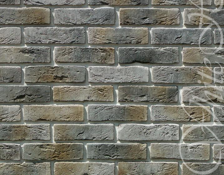 Рядовая плитка White Hills Лондон брик, 300-80 c расшивкой 1,2 см.