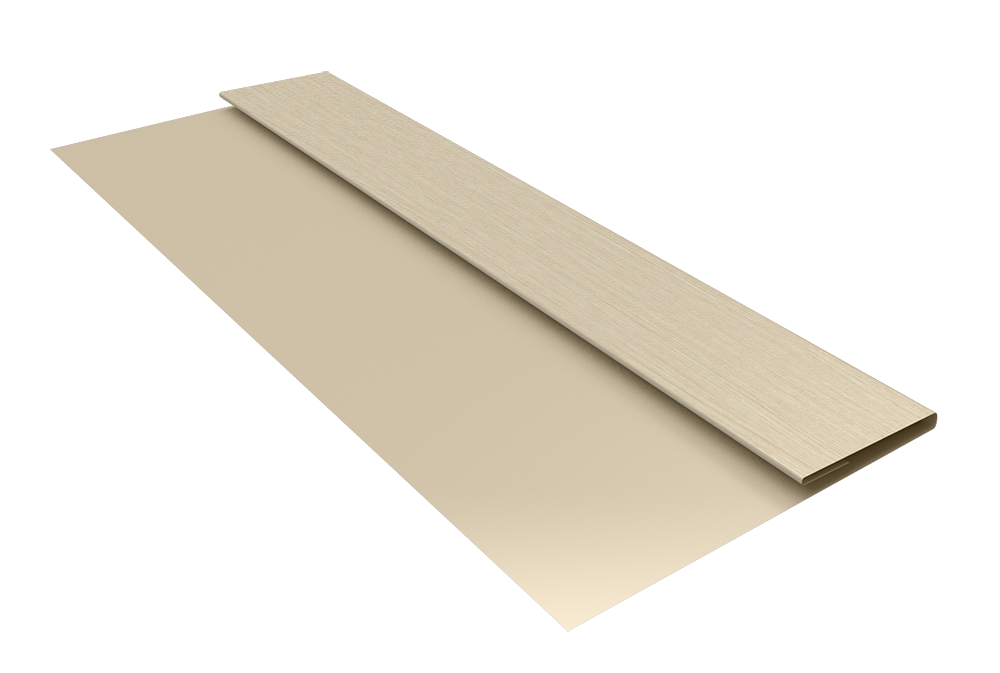Планка стартовая Блок-Хаус new Grand Line 0,45 Print Elite Milky Wood TwinColor (2м)