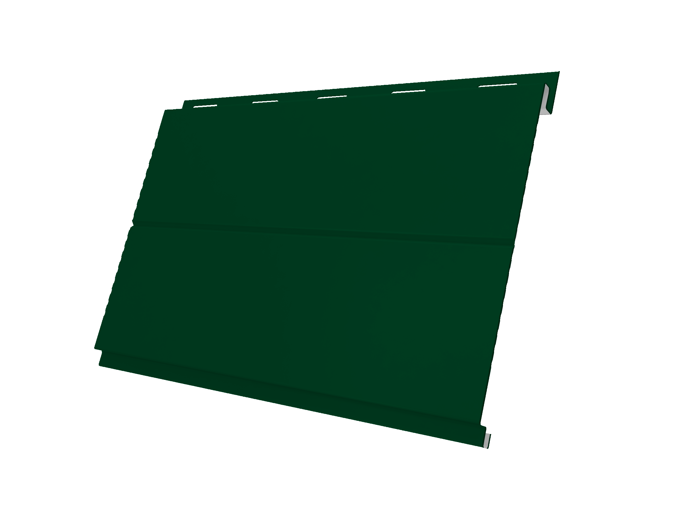 Софит Вертикаль 0,2 line Grand line 0,45 Drap TX RAL 6005 зеленый мох
