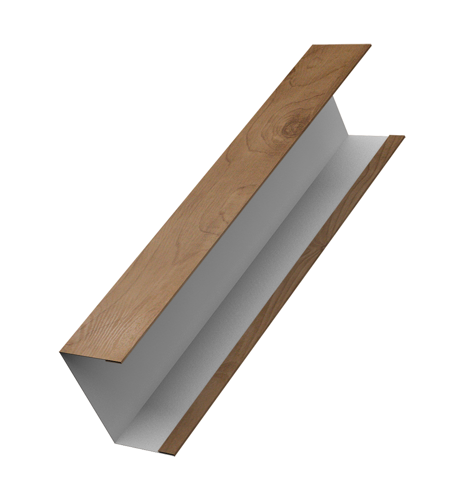 Крышка жалюзи Milan, Tokyo (для калиток, ворот) 0,45 Print Premium Pine Wood Fresh (2м)