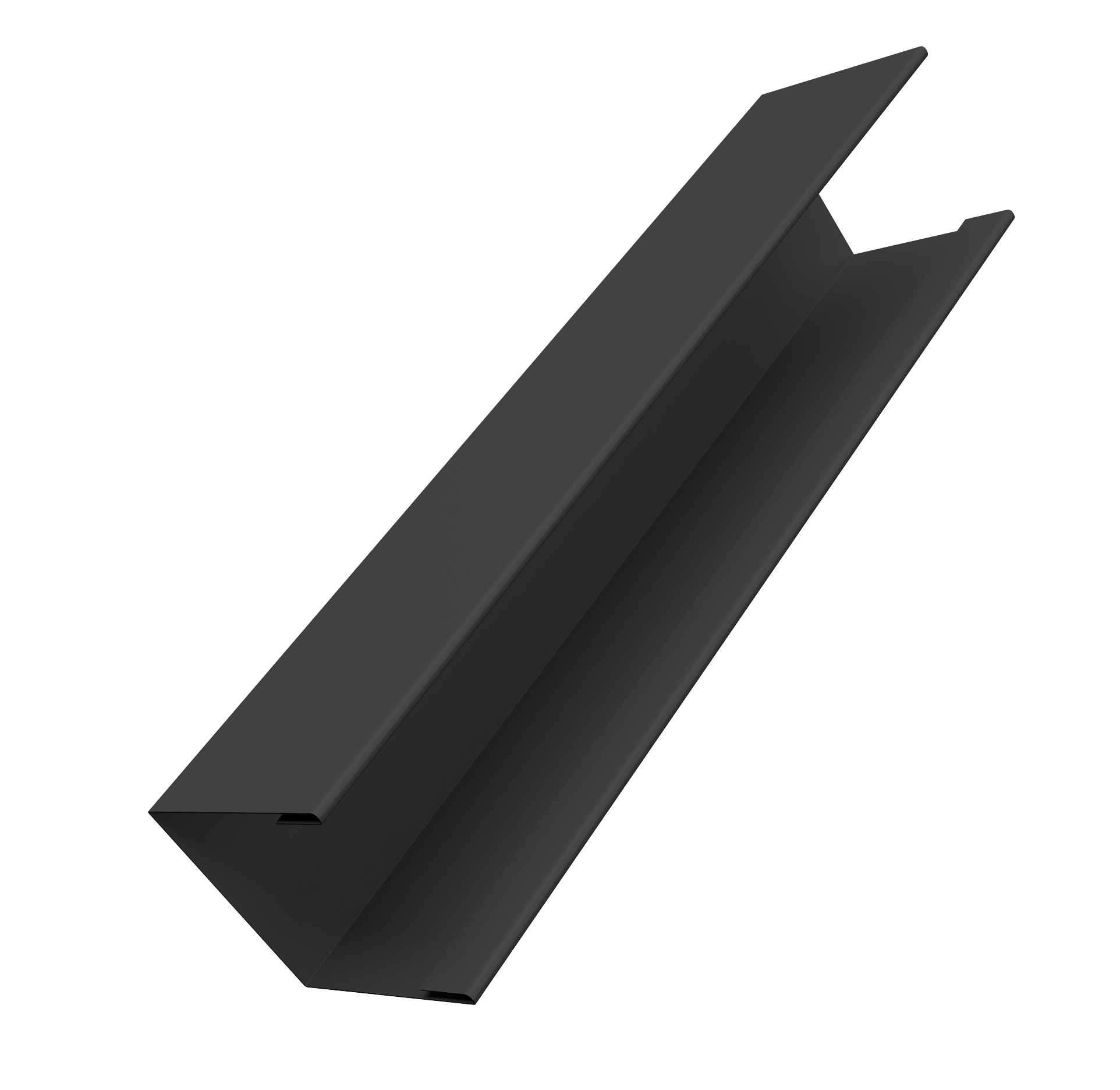 Крышка жалюзи Milan Slim 0,45 PE-Double RAL 7016 антрацитово-серый (3м)