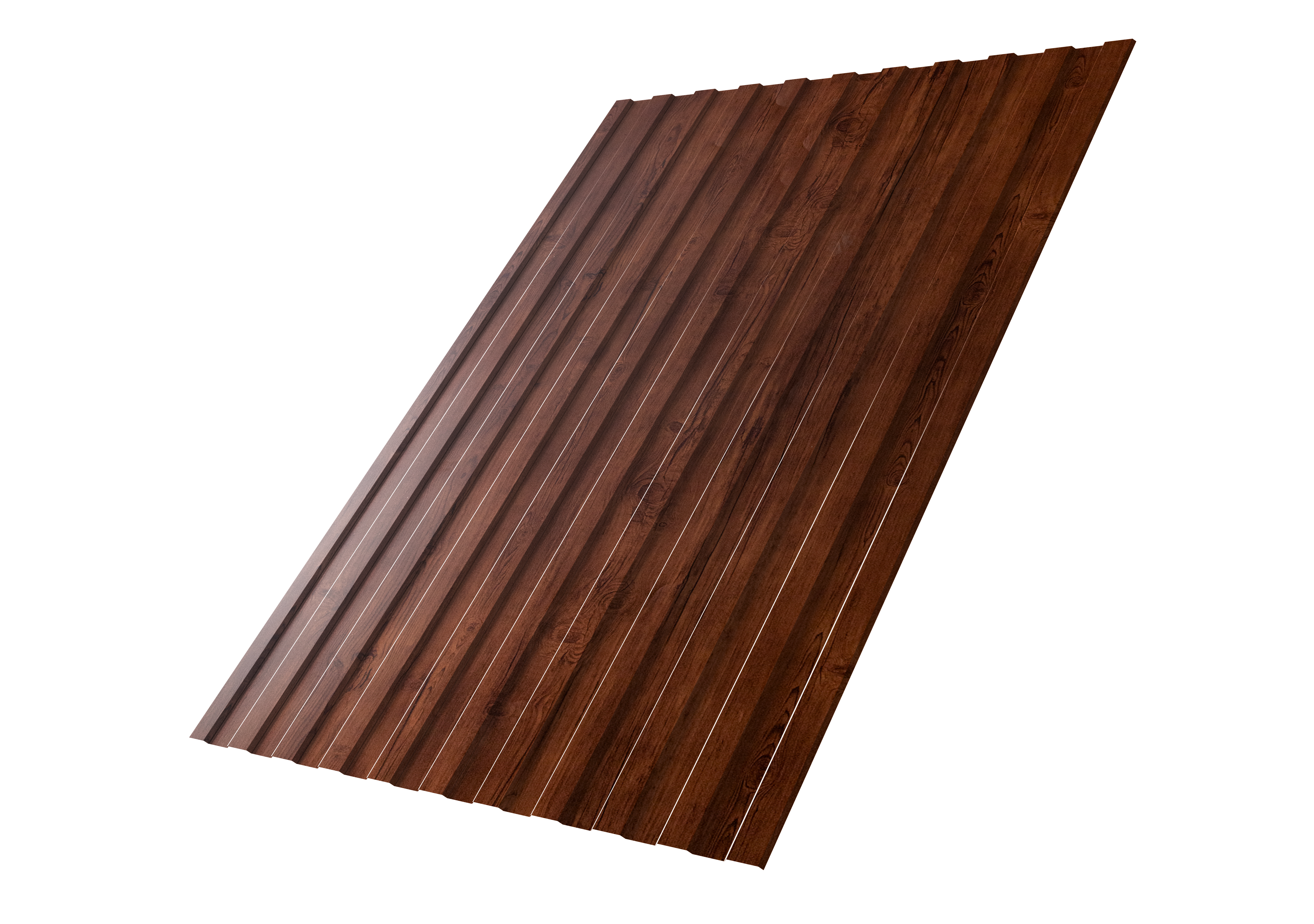 Профнастил С8A v01 0,4 Print Premium Cherry Wood Fresh TwinColor