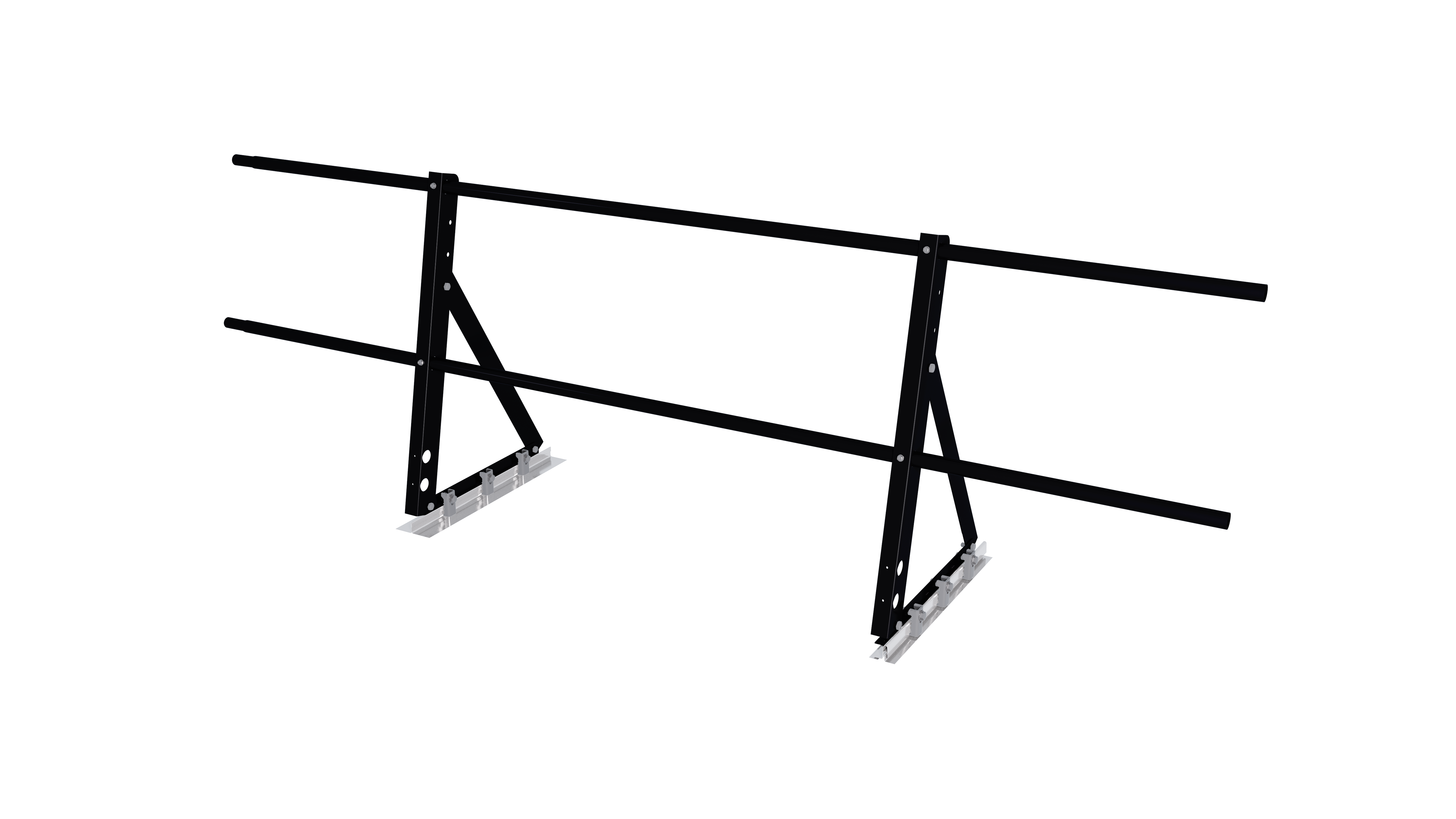 Ограждение кровельное на фальц Optima 0,65х2м RAL 9005