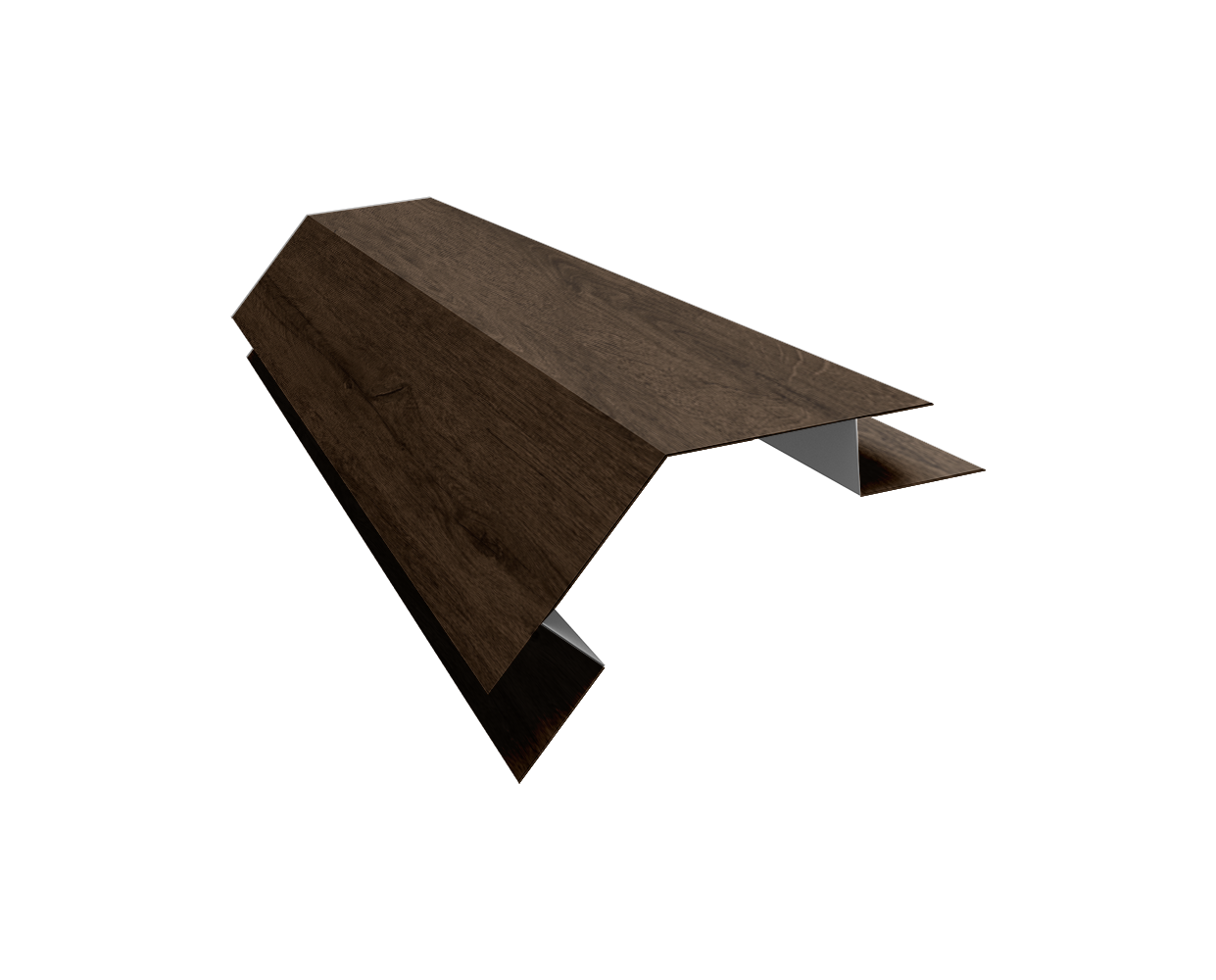 Планка угла внешнего сложного 135 градусов Блок-Хаус new Grand Line 0,45 Print Elite Antique Wood TwinColor (3м)