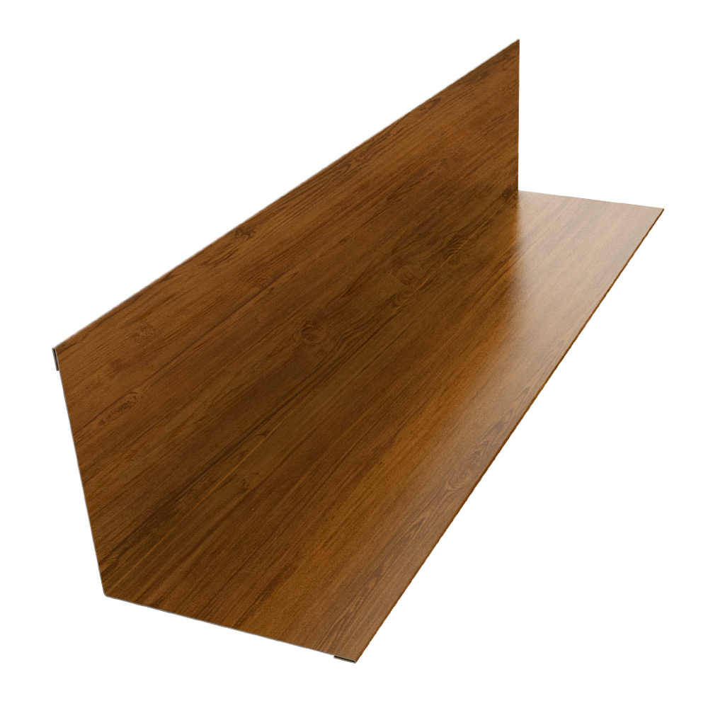 Угол внутренний 110х110 0,45 Print-Double Elite Golden Wood (3м)