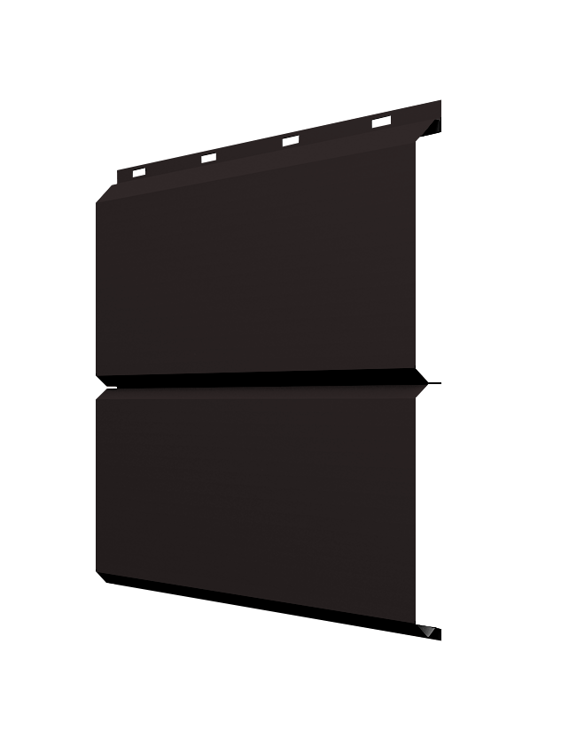 ЭкоБрус 0,345 Grand Line 0,5 PurPro с пленкой RAL 9005 черный