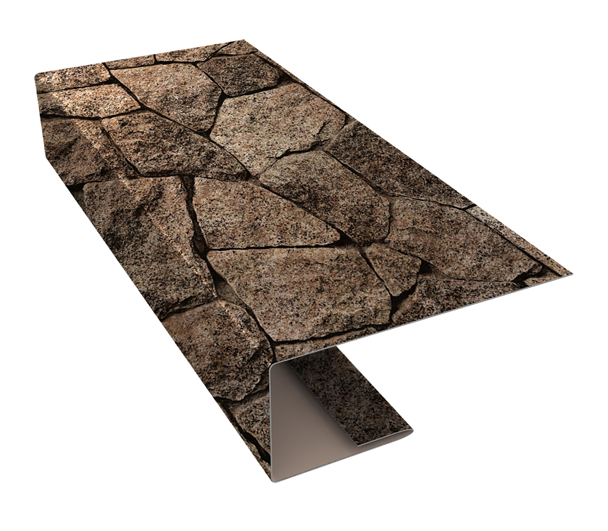 J-Профиль 18мм 0,45 Print Elite King Stone TwinColor (3м)