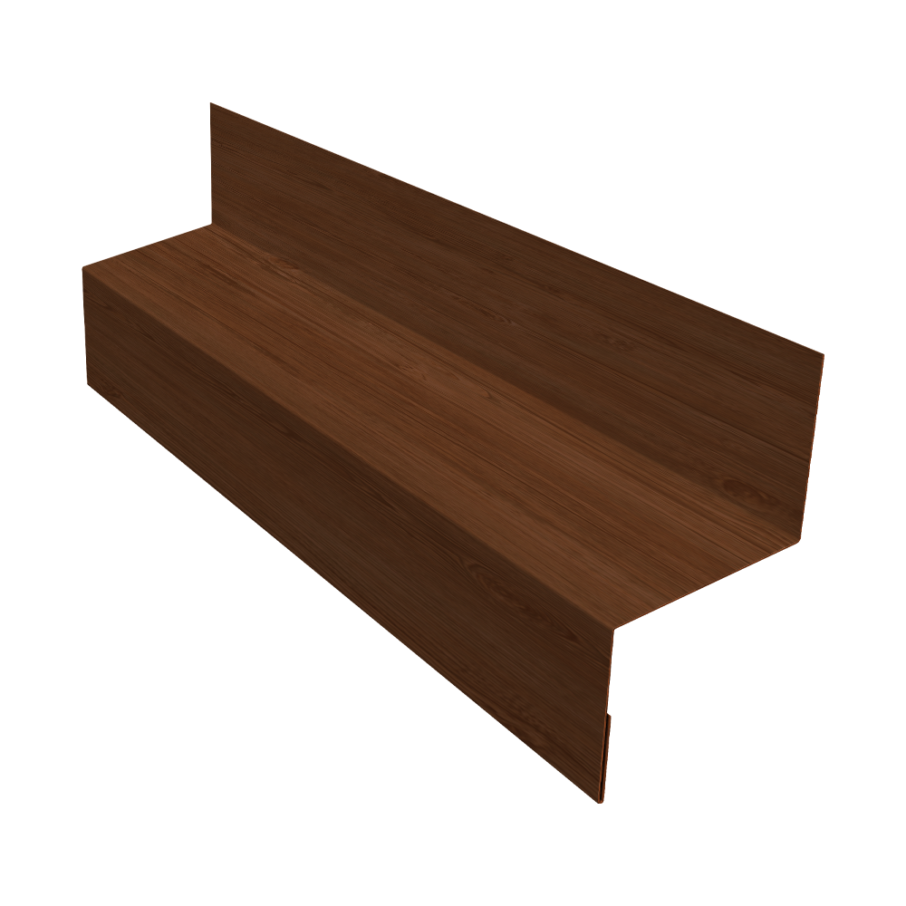 Отлив межэтажный 35 0,45 Print Elite Rowan TwinColor (2м)
