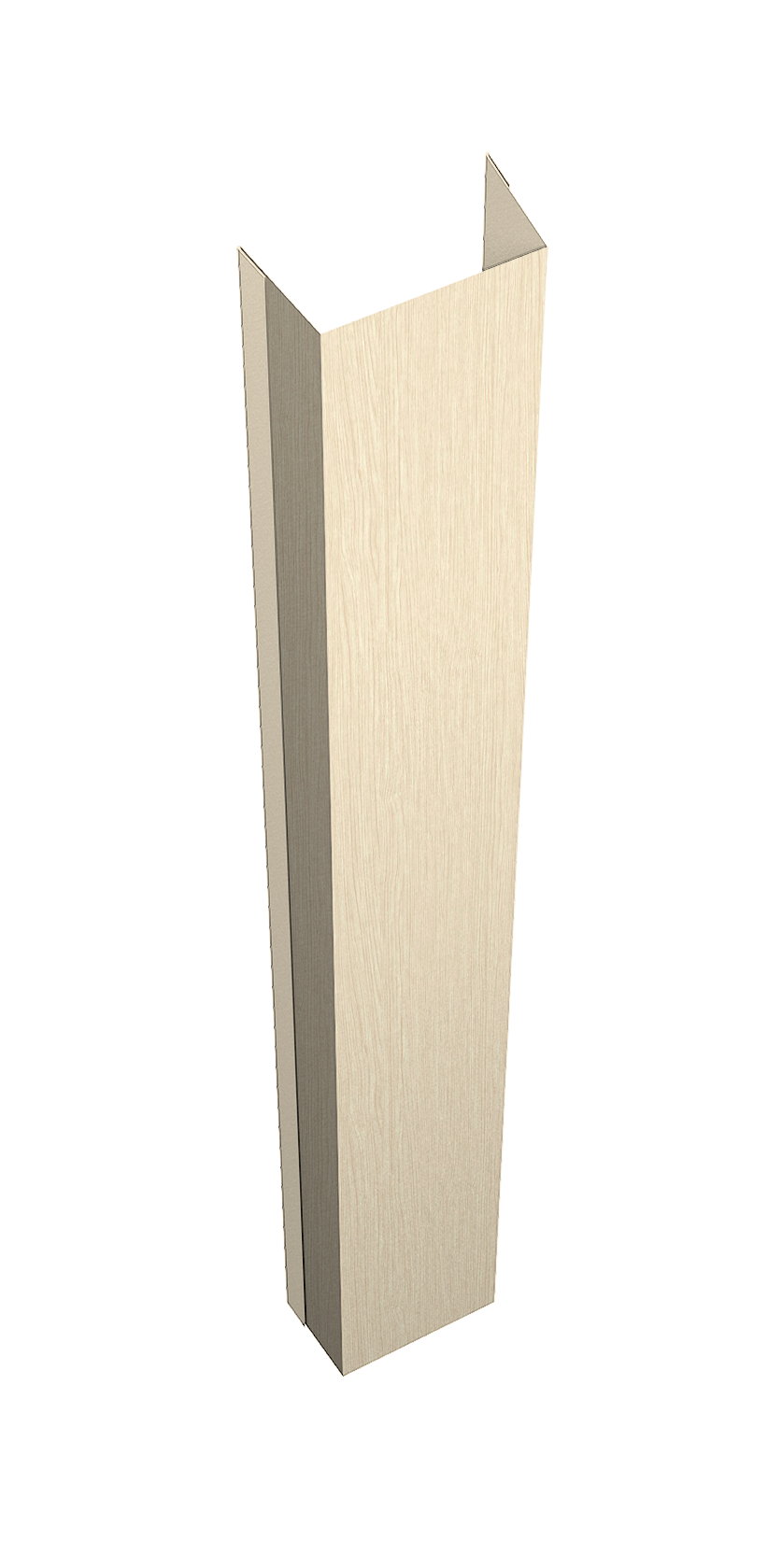 Крепежная планка нижняя Texas 0,45 Print Elite Milky Wood TwinColor (2,5м)