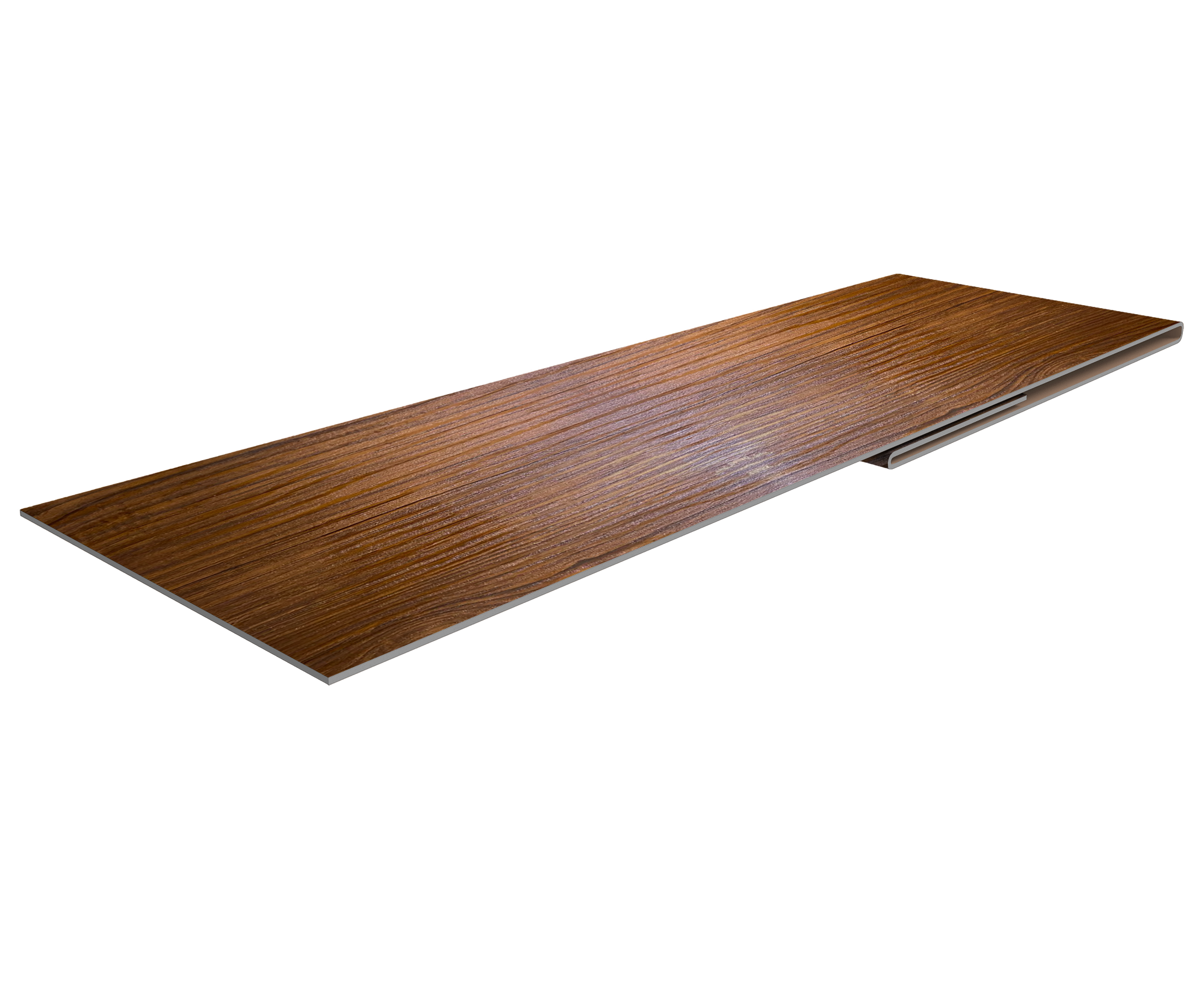 Планка финишная 48х25 0,4 Print Premium Golden Wood Intense FTC (3м)