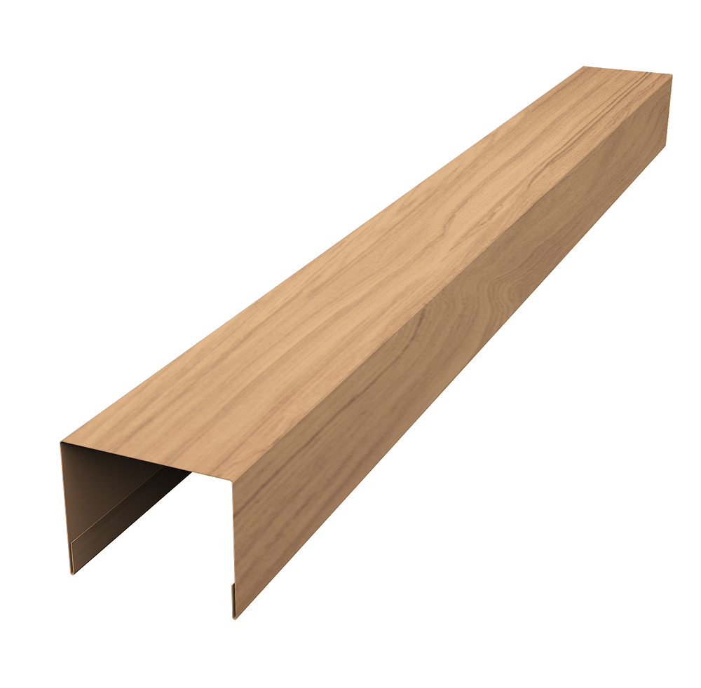 Крышка жалюзи Palermo 0,45 Print Elite Honey Wood TwinColor (2м)
