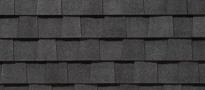 Черепица гибкая CertainTeed Landmark moire black