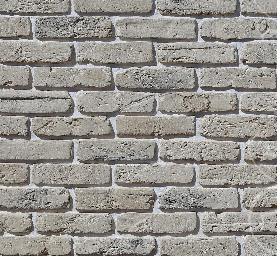 Рядовая плитка White Hills Design Берн брик, тычок 399-11 с расшивкой 1,2 см