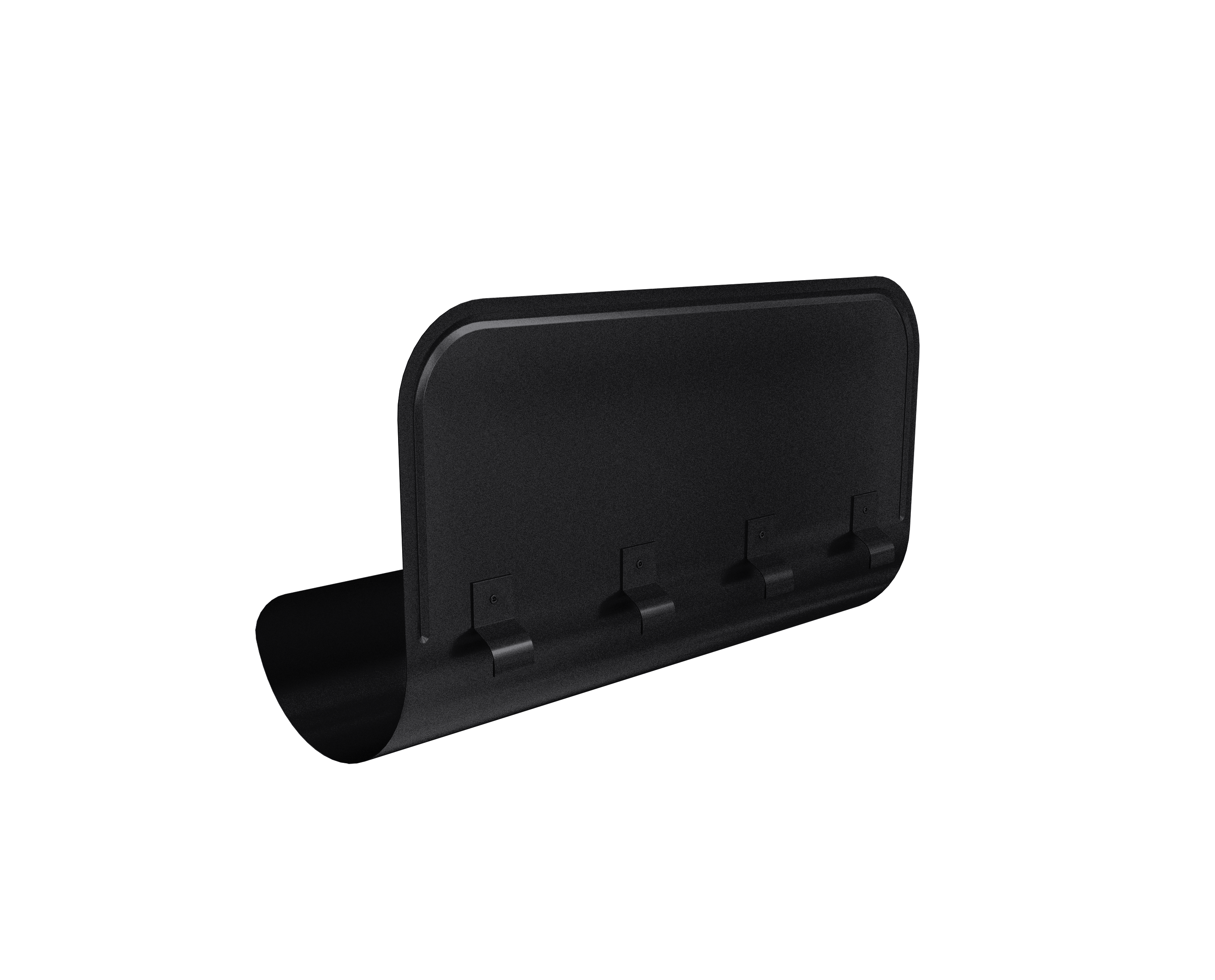 Ограничитель перелива GL PU Matt 125/90 RAL 9005