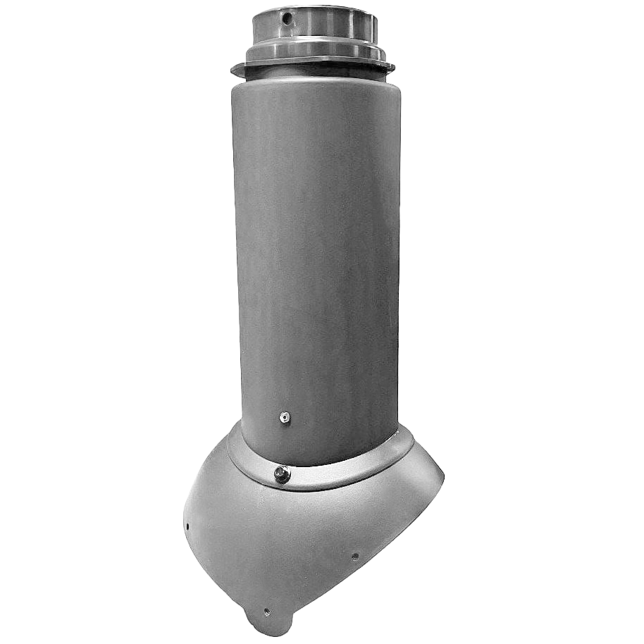 Выход канализации Krovent Pipe-VT 110/125 Изолированный серый