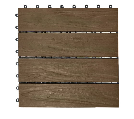 Паркет садовый CM Garden Modern 300х300мм patina brown (патина браун) (уп 11шт)