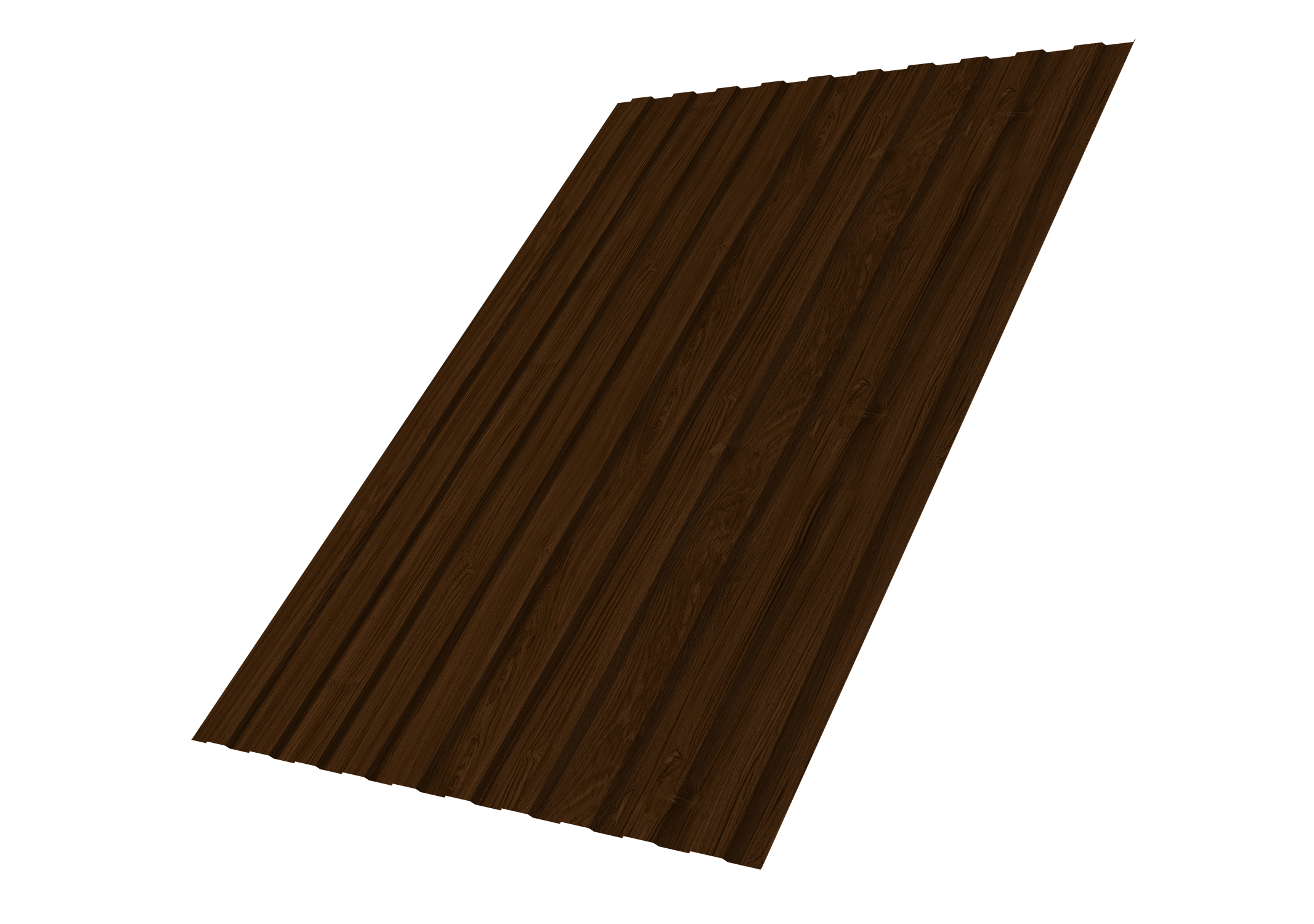 Профнастил С8B v03 0,45 Print Elite Choco Wood TwinColor