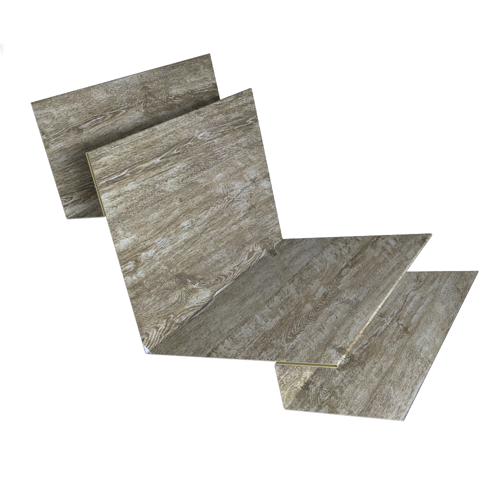 Угол внутренний сложный 90 град. 0,45 Print Elite Nordic Wood TwinColor (2м)