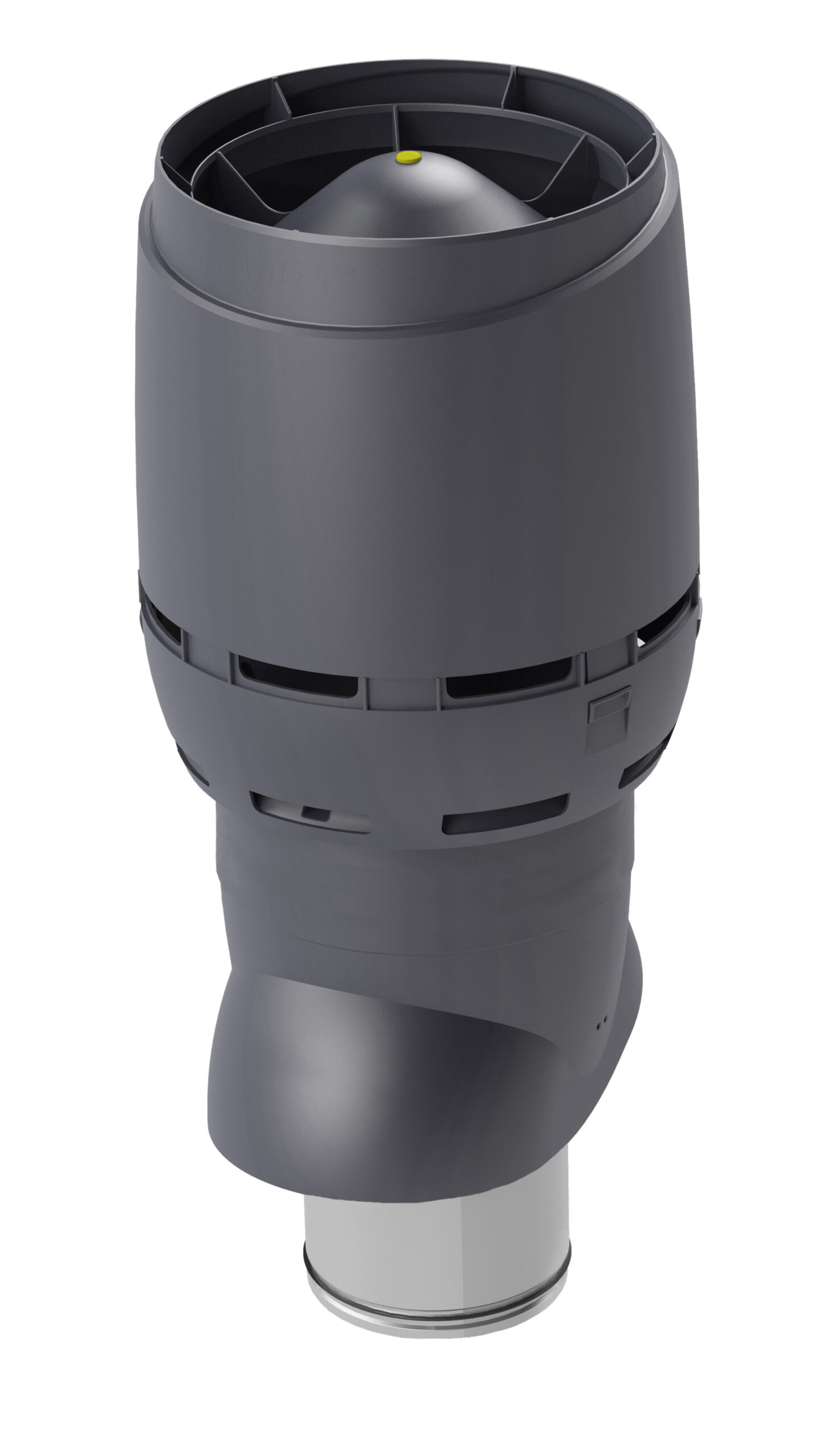 Выход вентиляционный Vilpe Flow XL 200/ИЗ/700 серый