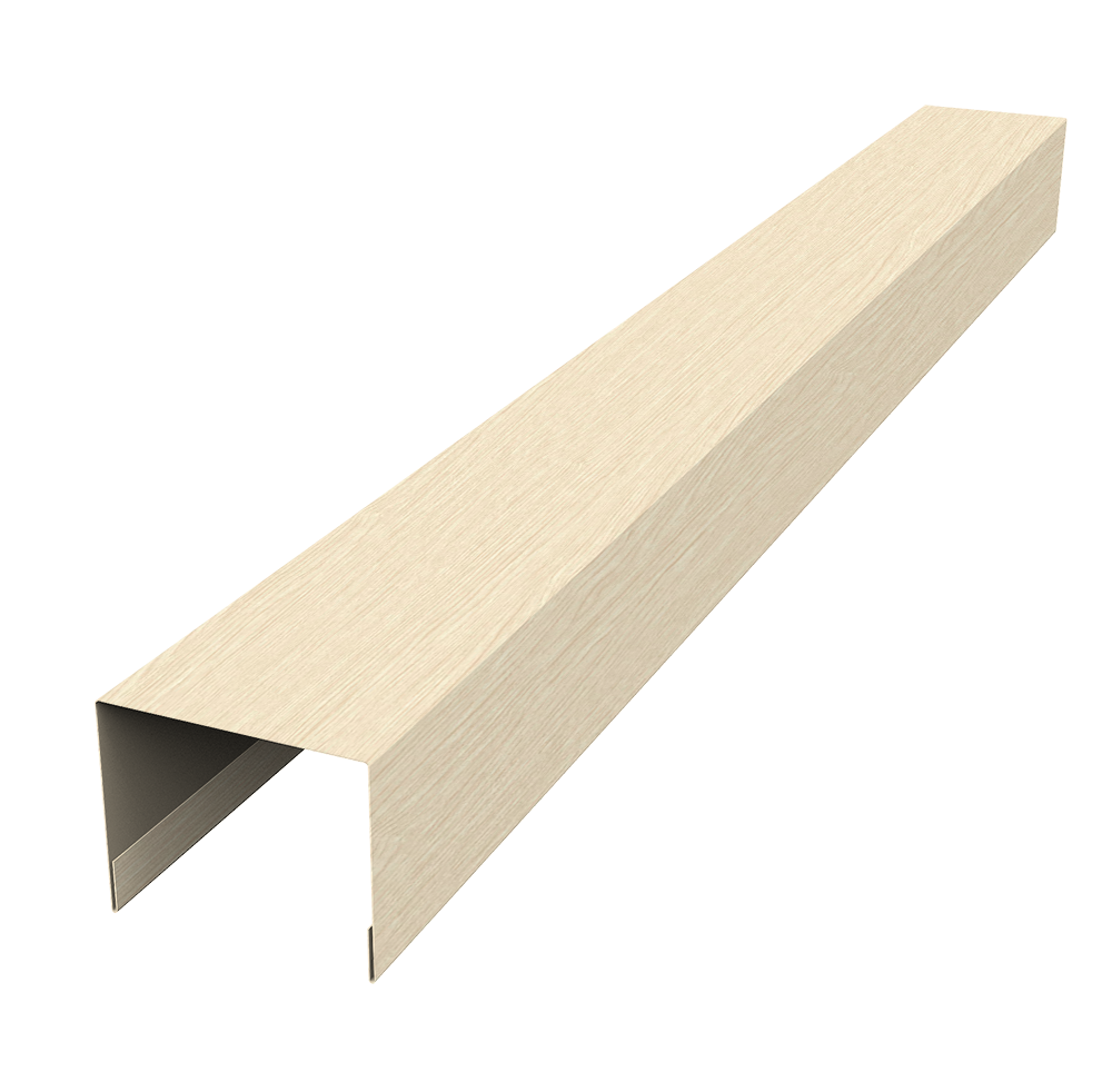 Крышка жалюзи Palermo 0,45 Print Elite Milky Wood TwinColor (2м)