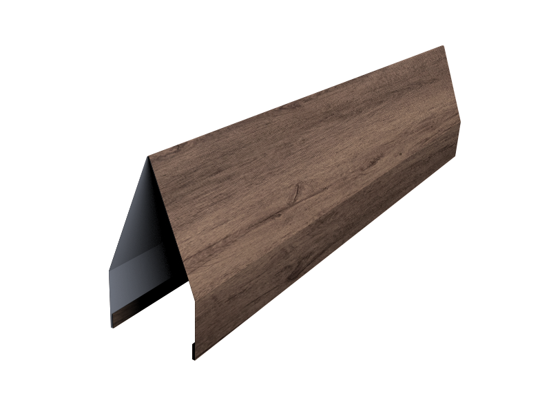 Ламель забора жалюзи Tokyo new 0,45 Print Premium с пленкой Almond Wood Fresh