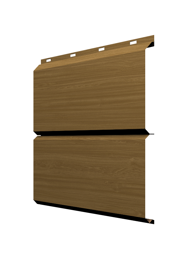 Софит ЭкоБрус без перфорации 0,345 Grand Line 0,45 Print Elite Honey Wood TwinColor