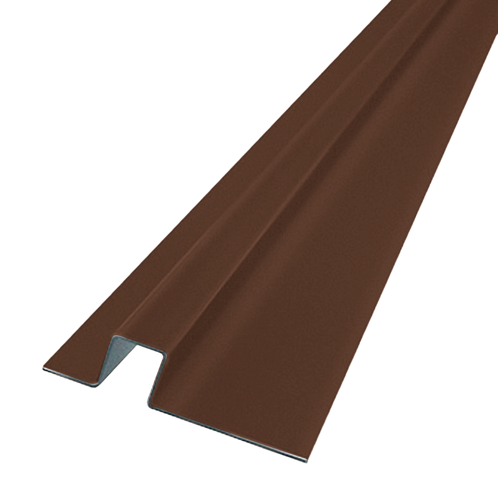 Профиль стартовый для вертикального монтажа SidWood клик Zn RAL 8028 (3м)