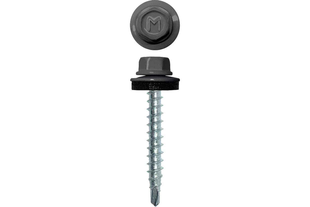 Саморез кровельный Daxmer 4,8х29 (250шт) сверло №1 RAL 9022