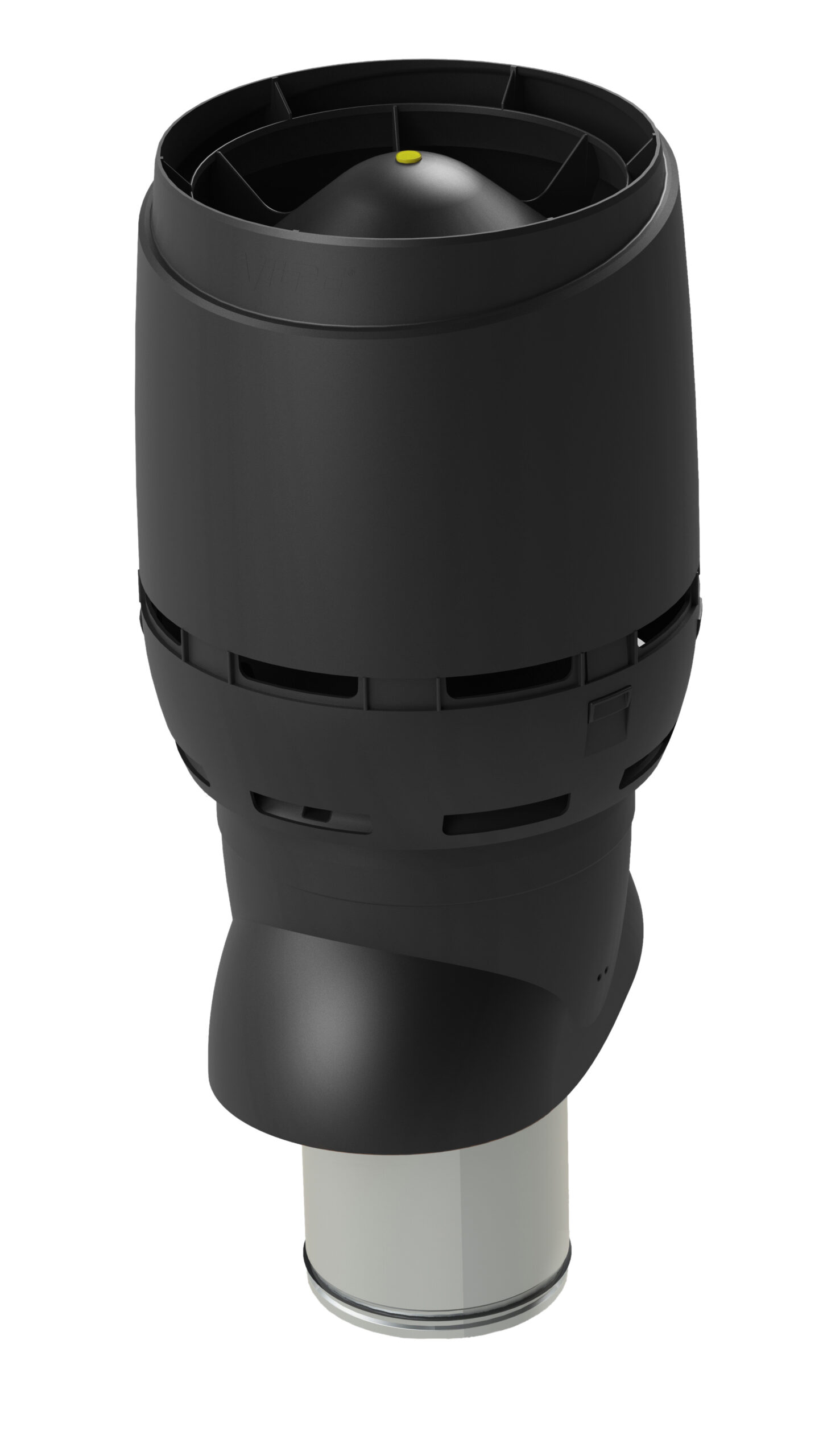 Выход вентиляционный Vilpe Flow XL 200/ИЗ/500 черный
