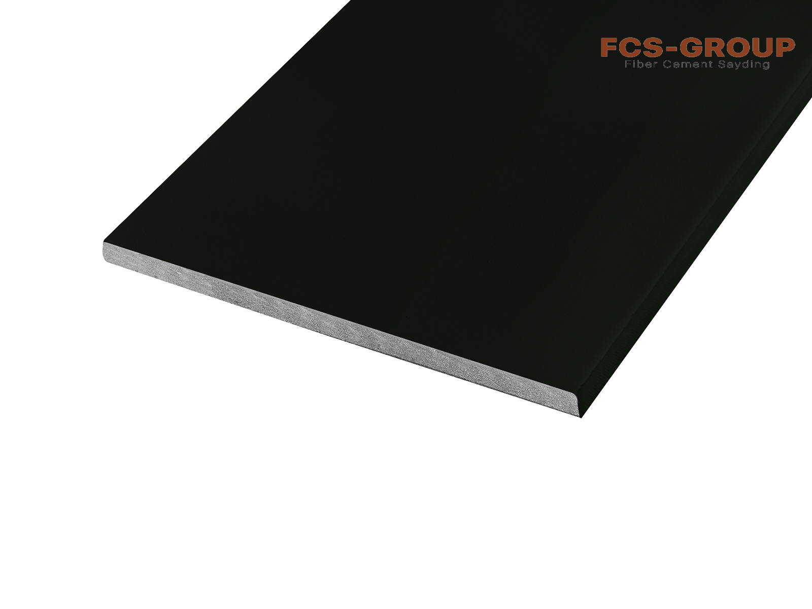 Фиброцементный сайдинг 190х10мм FCSPRO Smooth F50 темный минерал (3м)