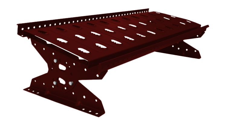 Мостик переходной Grand Line RAL 3011 1м