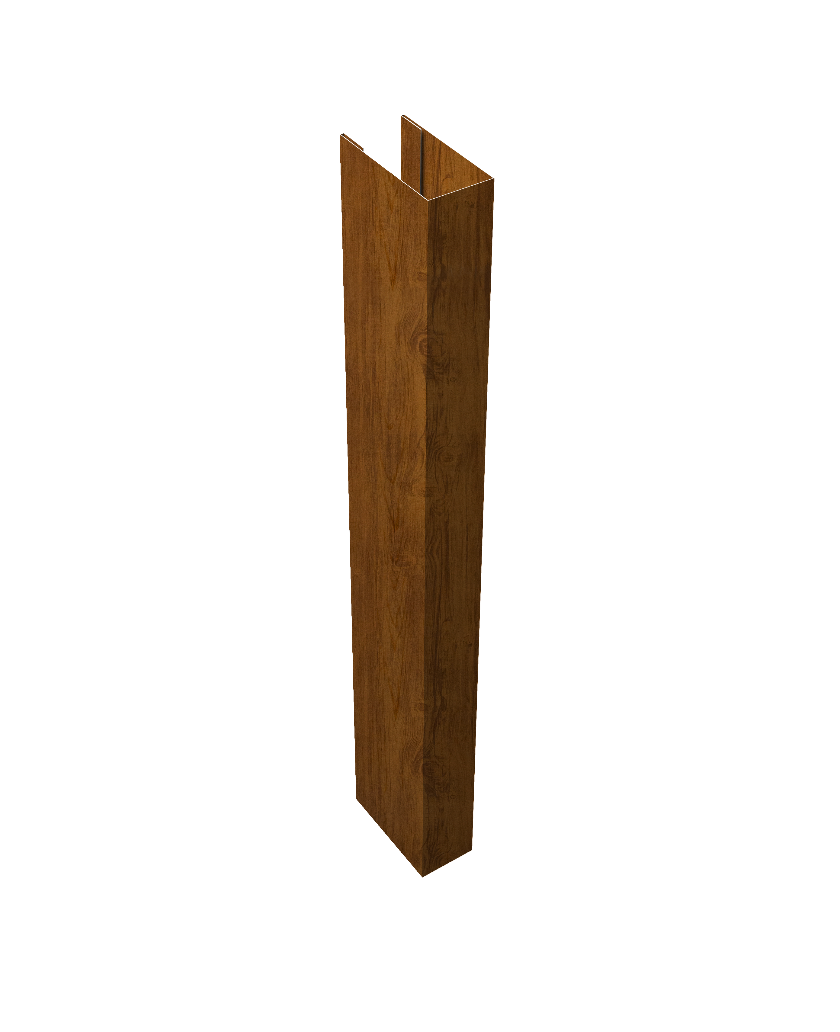 Стойка Texas для калиток и ворот 0,45 Print-double Elite Golden Wood (3м)