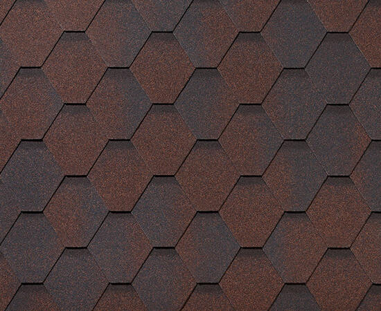Черепица гибкая RoofShield Премиум Стандарт медный