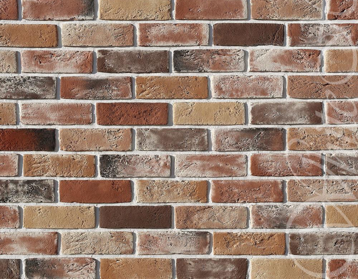 Рядовая плитка White Hills Design Кельн брик 323-90 с расшивкой 1,2 см