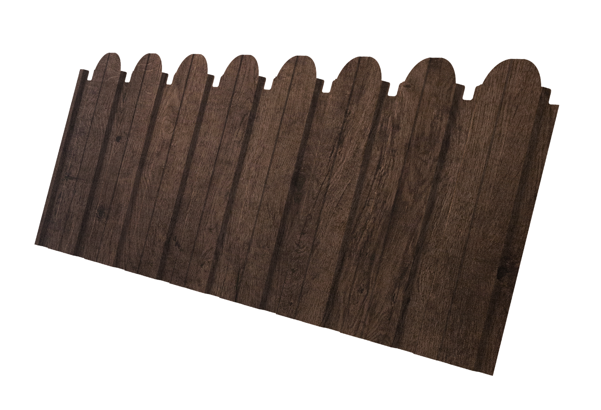 Профнастил C10B фигурный 0,45 Print Elite Antique Wood TwinColor