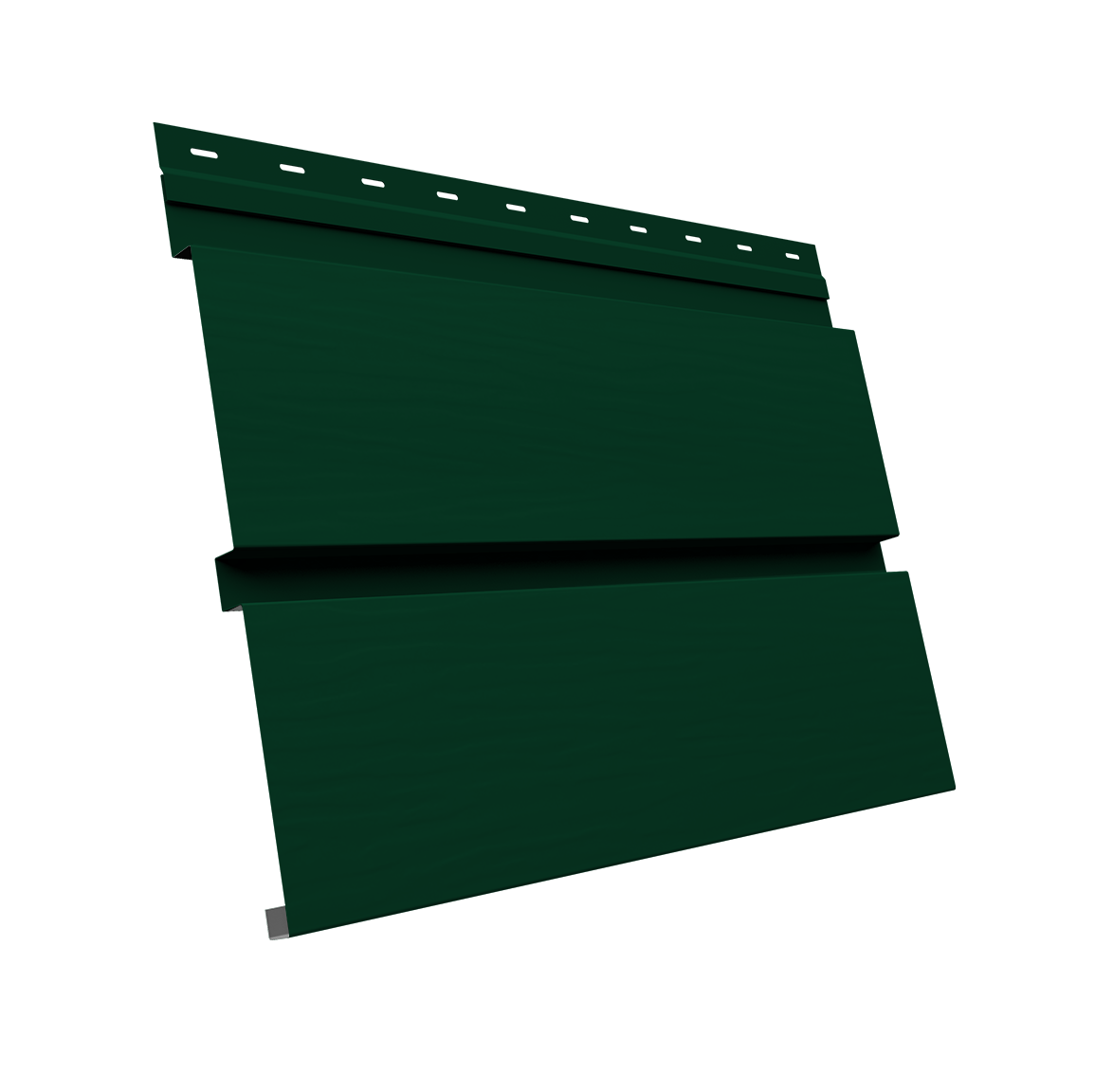 Квадро брус 3D 0,5 Satin с пленкой RAL 6005 зеленый мох