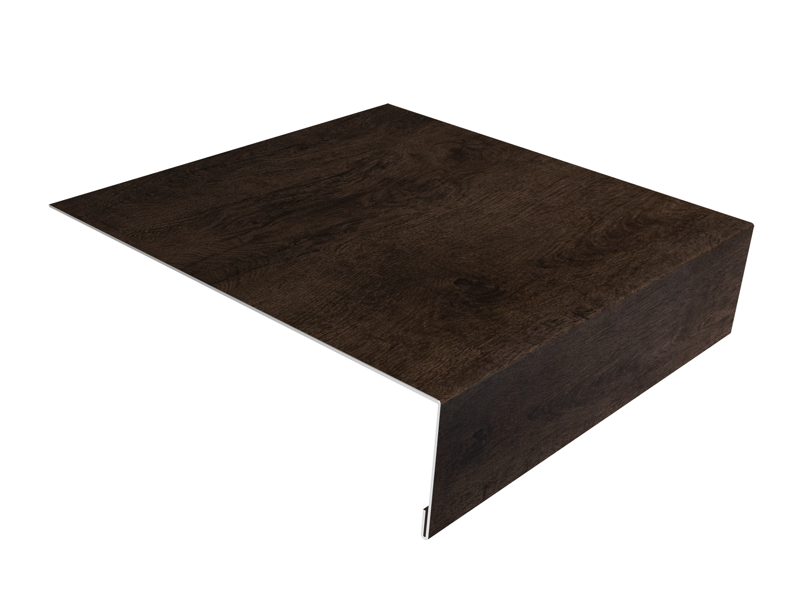 Планка лобовая/околооконная простая 190х50 0,45 Print-Double Premium Antique Wood (2м)