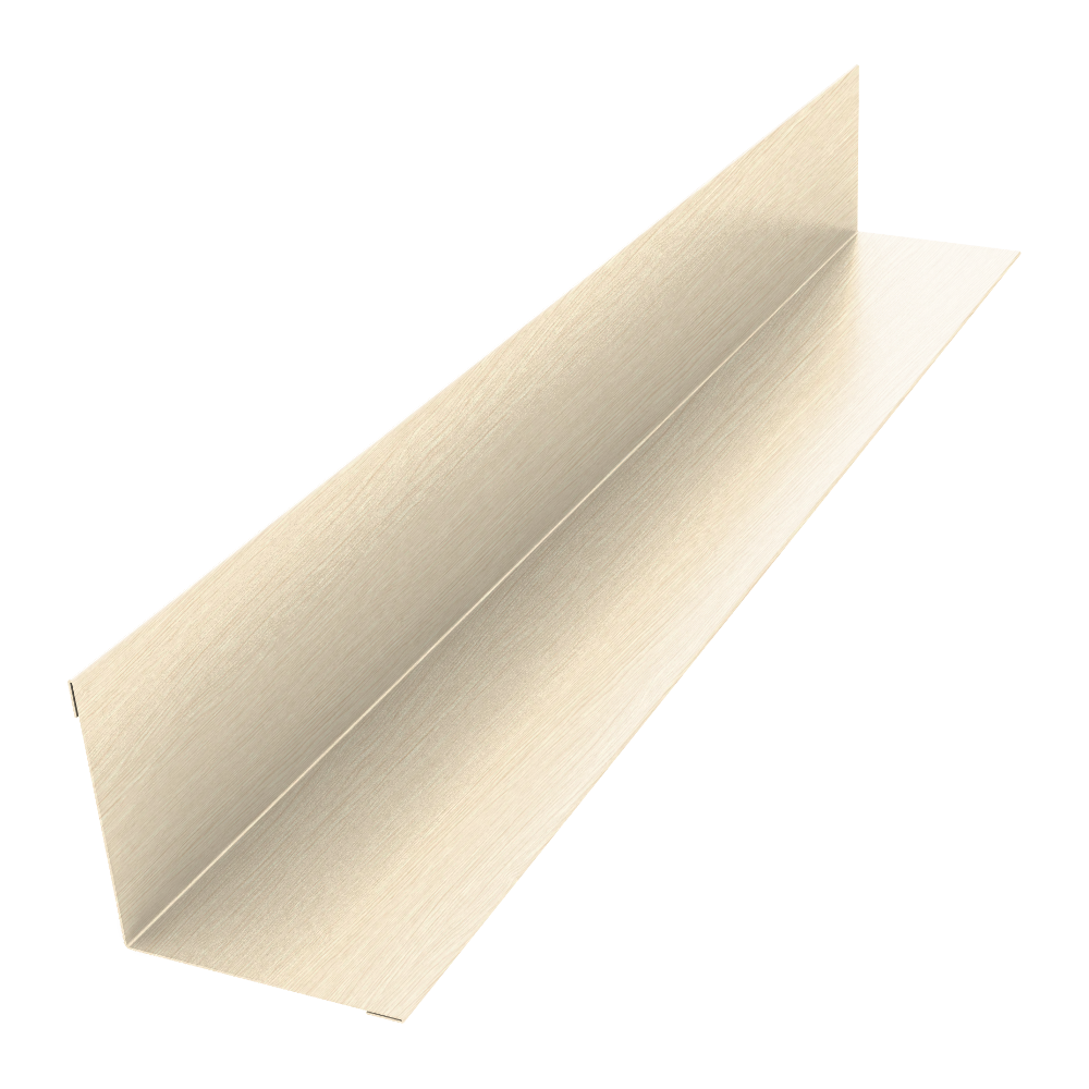Угол внутренний 40х40 0,45 Print Elite Milky Wood TwinColor (3м)