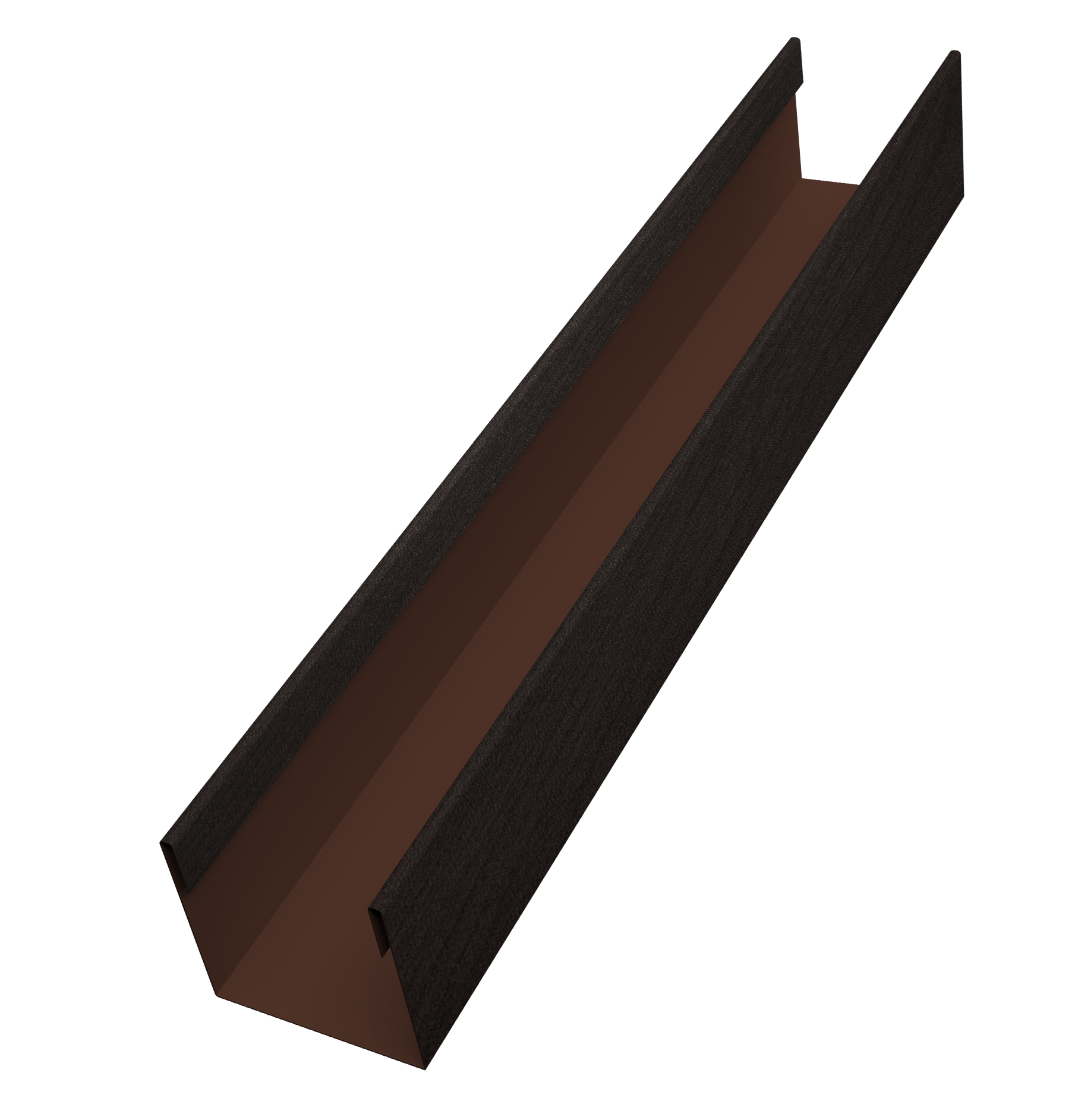 Стойка жалюзи Milan Slim 0,45 Print Elite Coffee Wood TwinColor (2,5м)