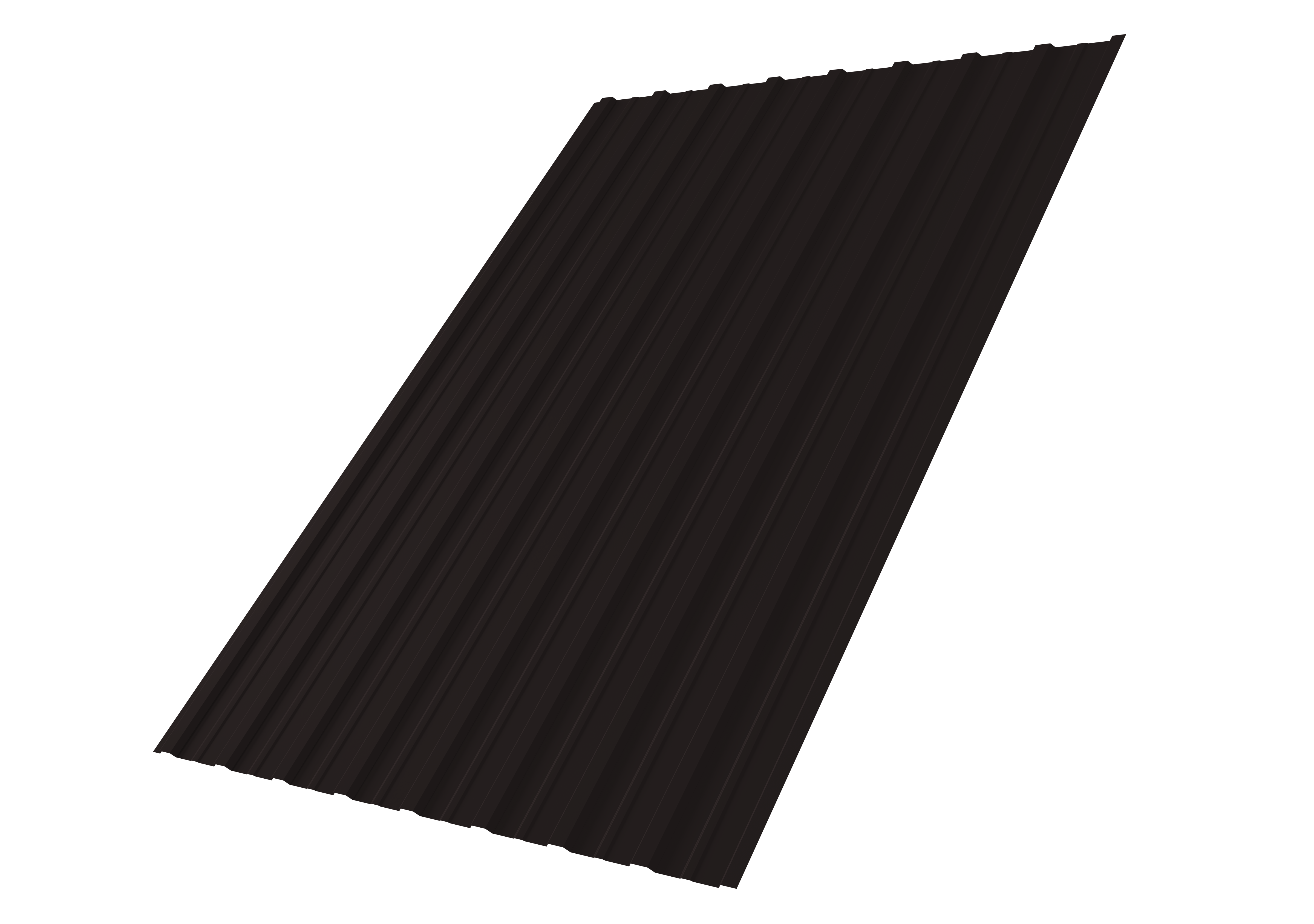 Профнастил С10A 0,45 PE RAL 9005 черный