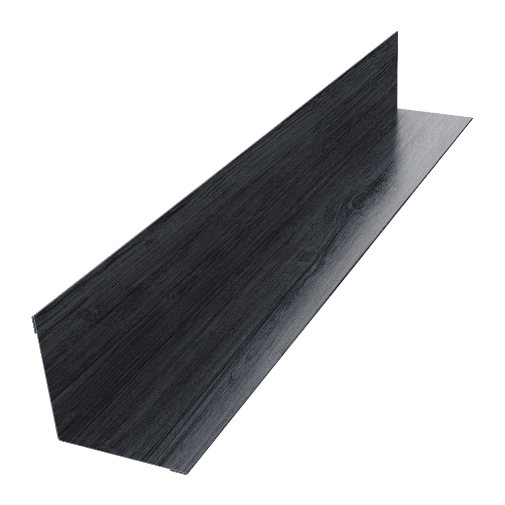 Угол внутренний 30х30 0,45 Print Premium Grey Wood TwinColor (2м)