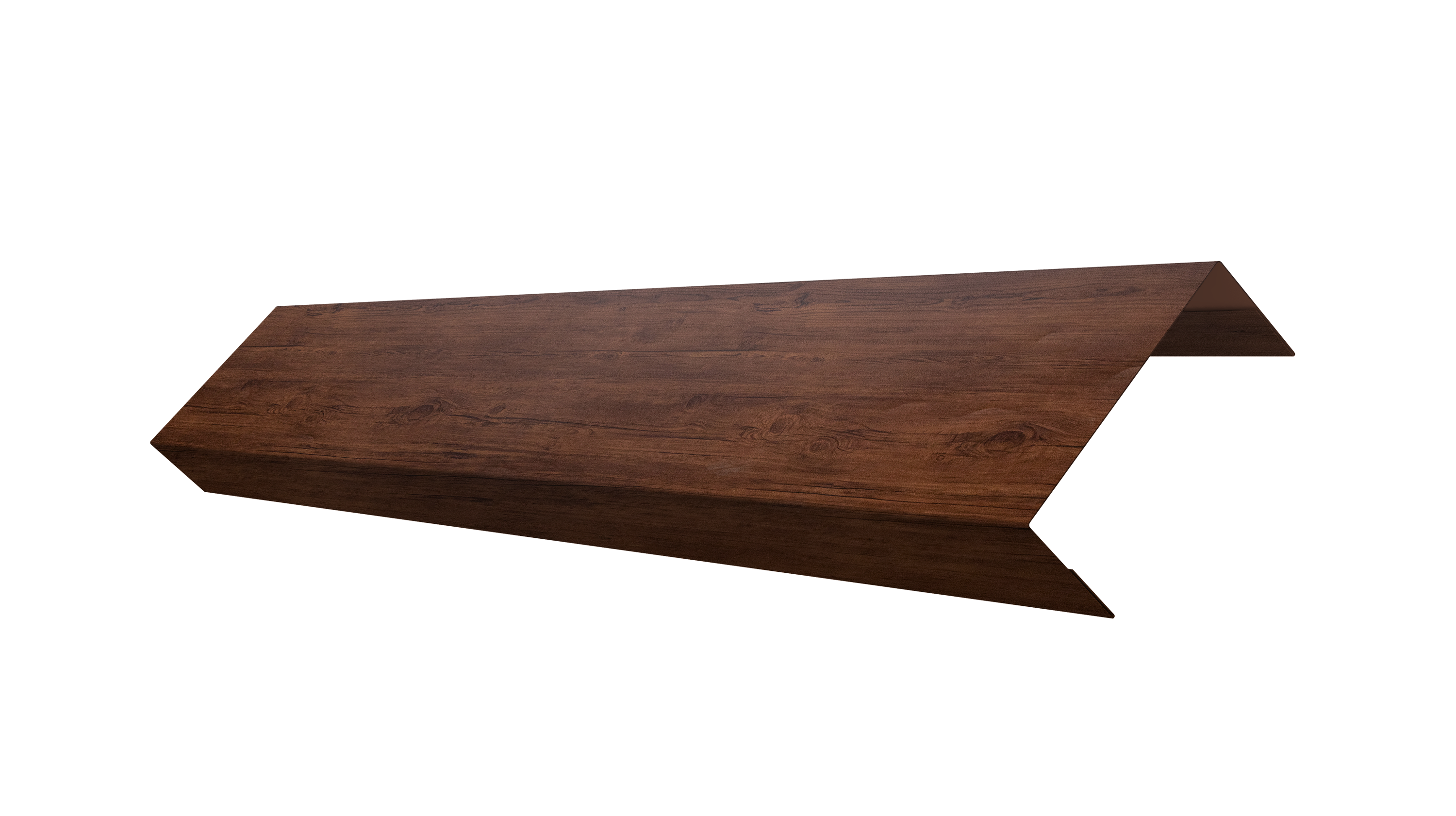 Ламель обратная 50 забора жалюзи Texas 0,4 Print Premium Cherry Wood Fresh TwinColor