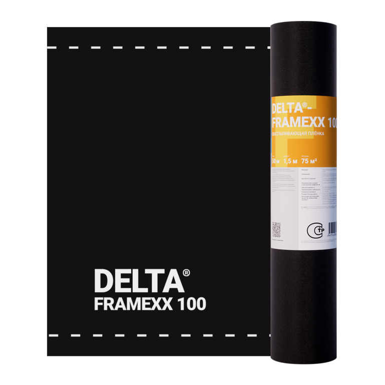 Пленка обеспылевающая Delta-Framexx 100 (75м2)