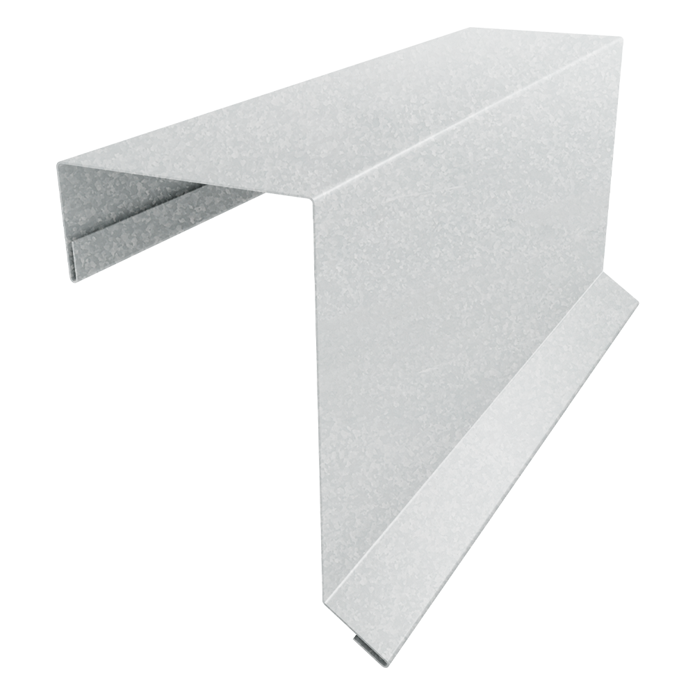 Планка торцевая кровельная фальц 65х97 0,5 Zn (2м)